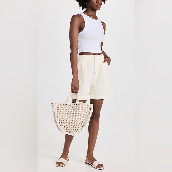 Madewell Handbags - Madewell crochet rope tote in white